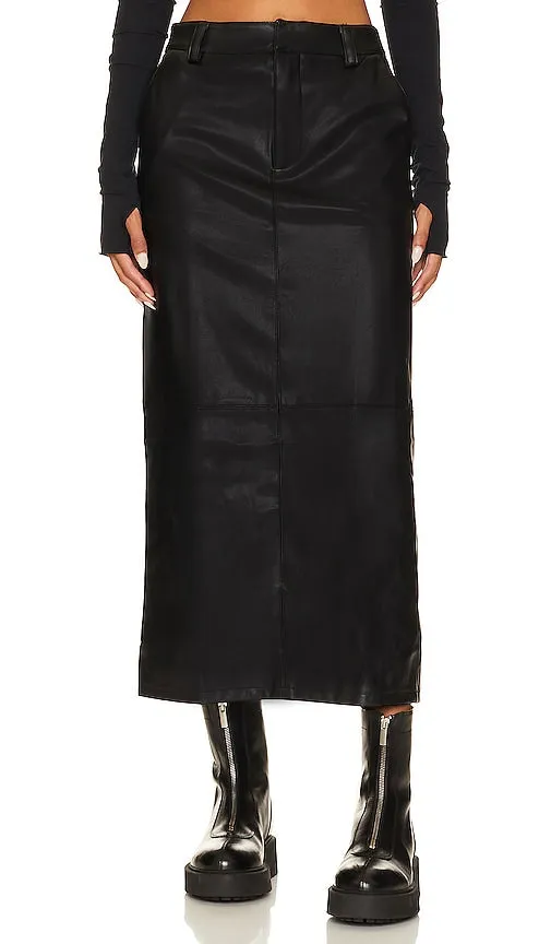BY.DYLN Nadia Skirt in Black