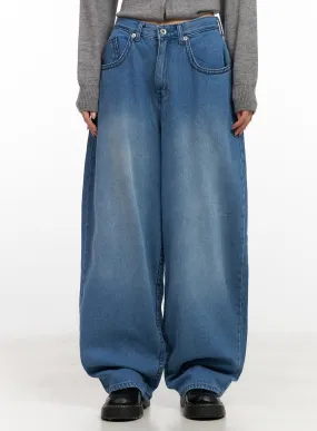 Charlie Stitched Baggy Jeans CN416