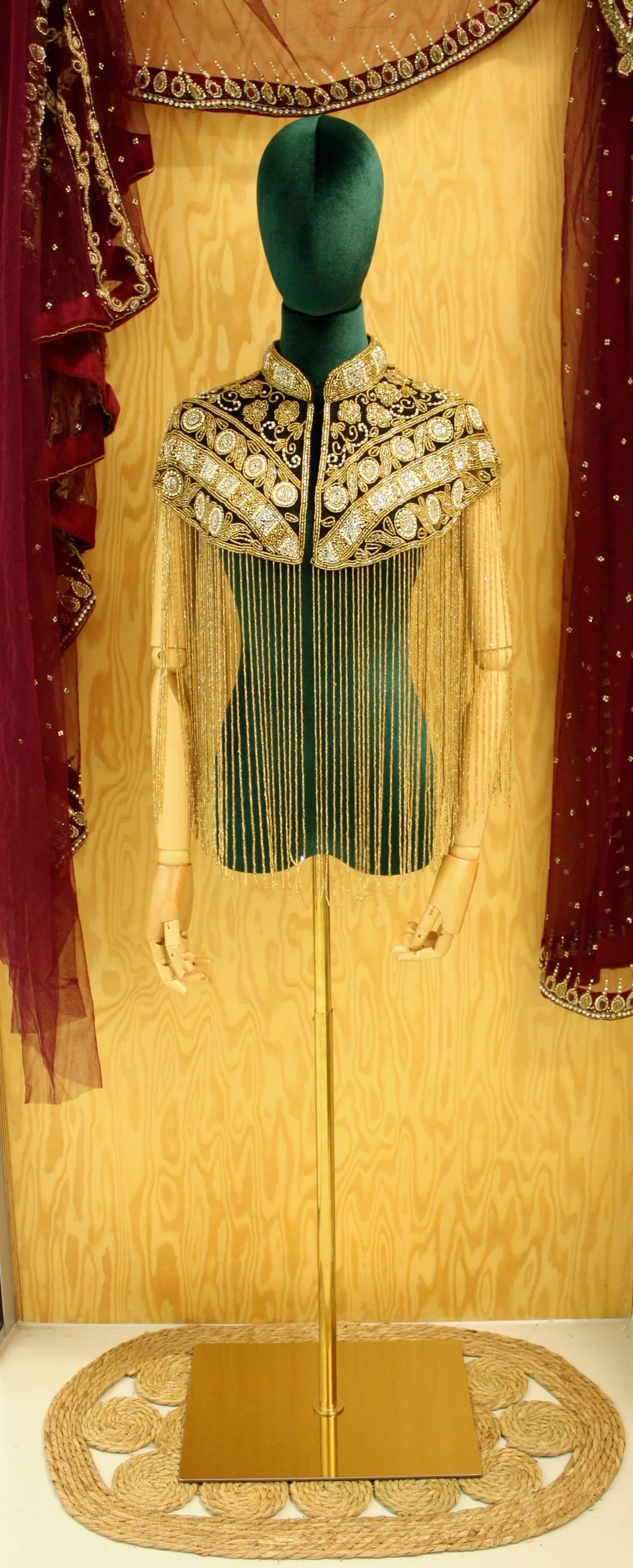 'Cher' Beaded Cape