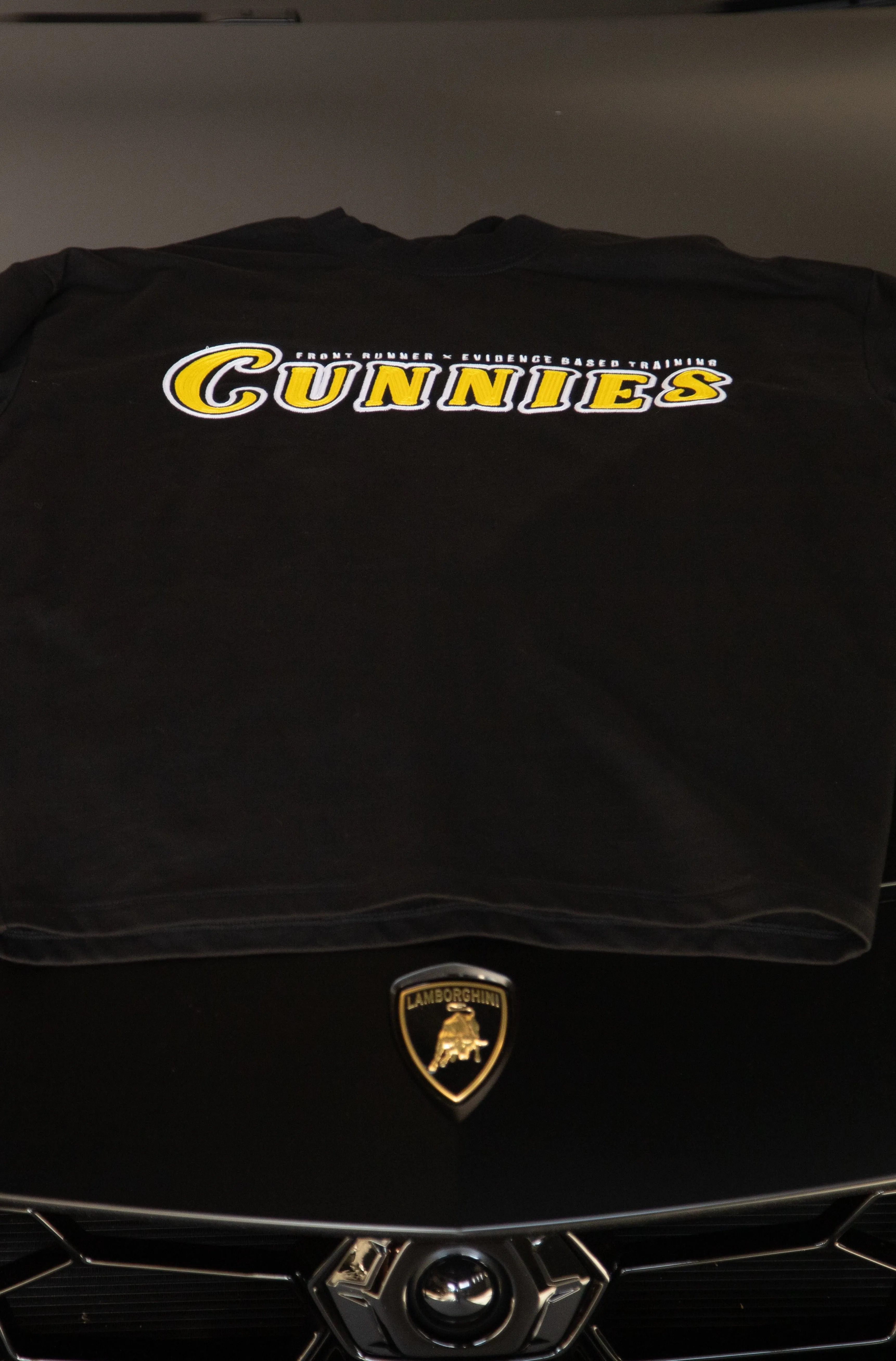 Cunnies Spin Kick Tee - Lambo