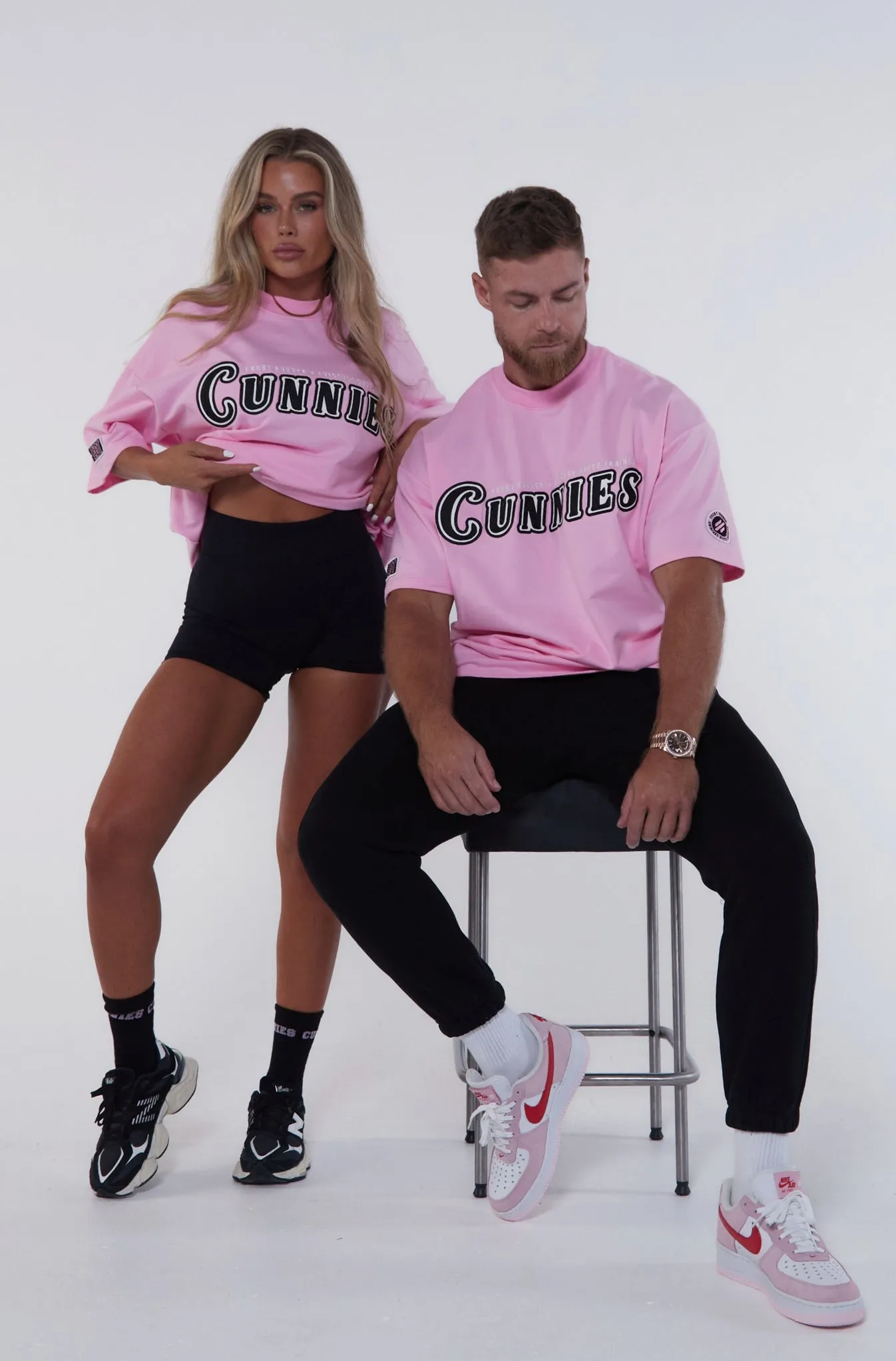 Cunnies Spin Kick Tee - Pink