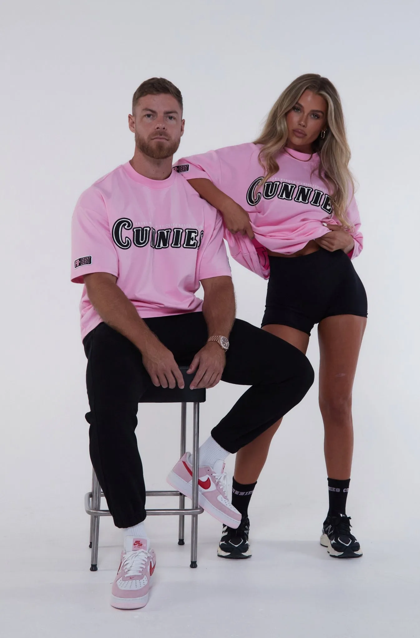 Cunnies Spin Kick Tee - Pink