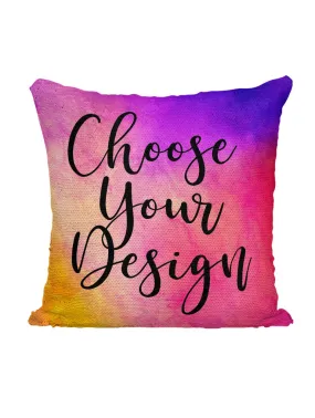 CUSTOM SEQUIN PILLOW - CHOOSE YOUR DESIGN