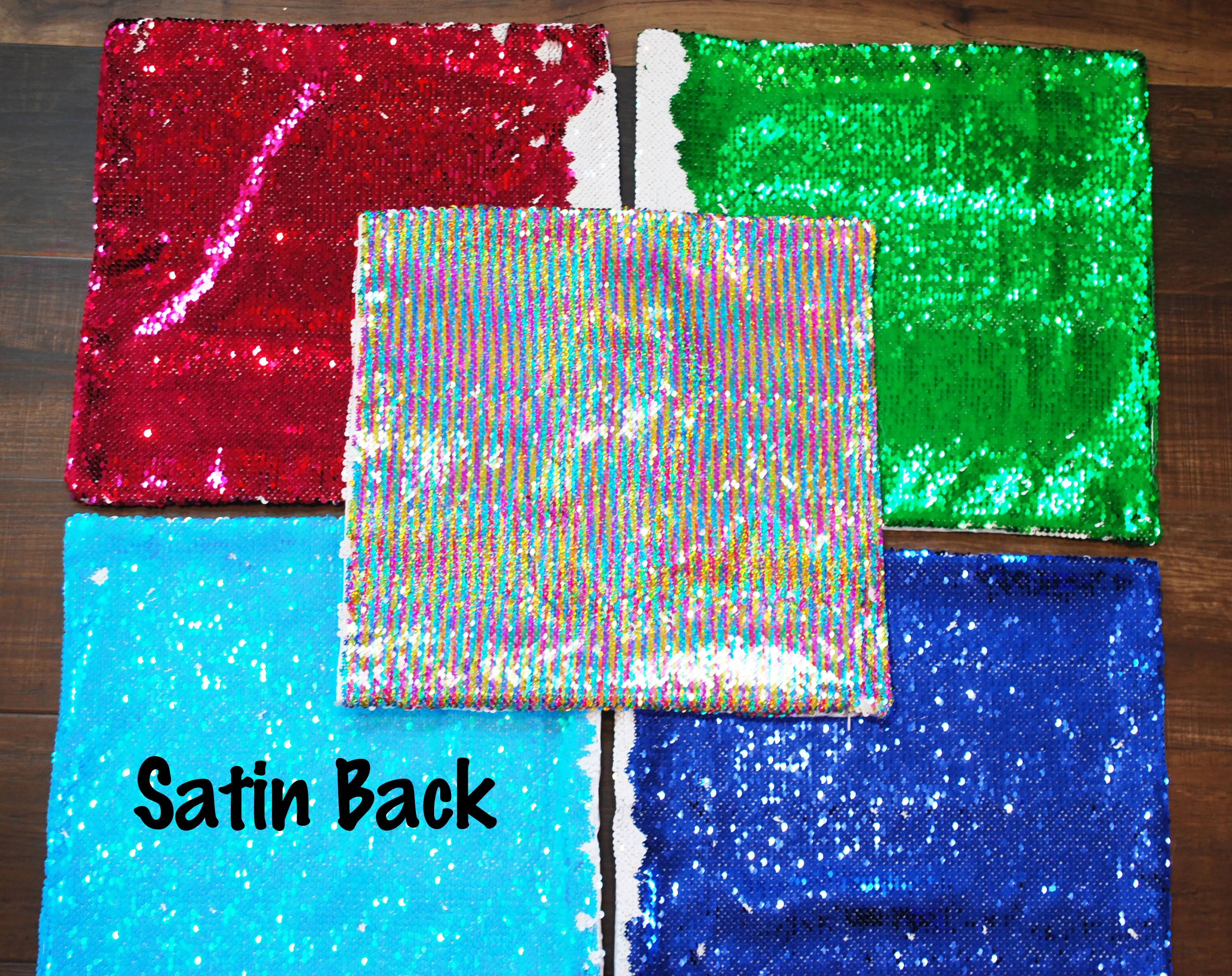CUSTOM SEQUIN PILLOW - GYMNAST STANDING - Pink Watercolor