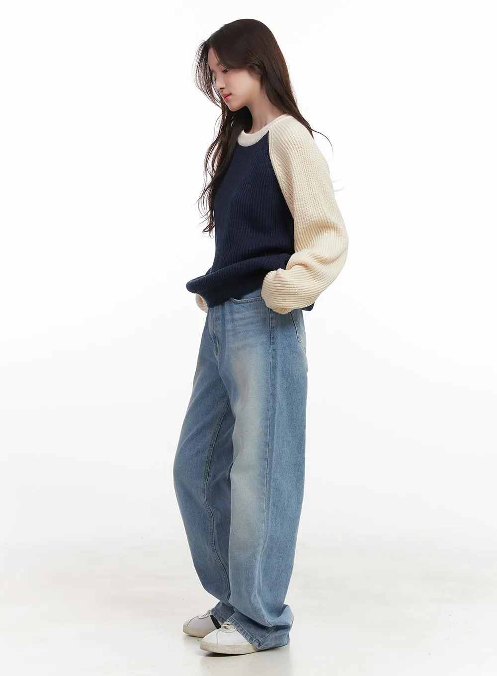 Kelly Washed Baggy Jeans CJ514