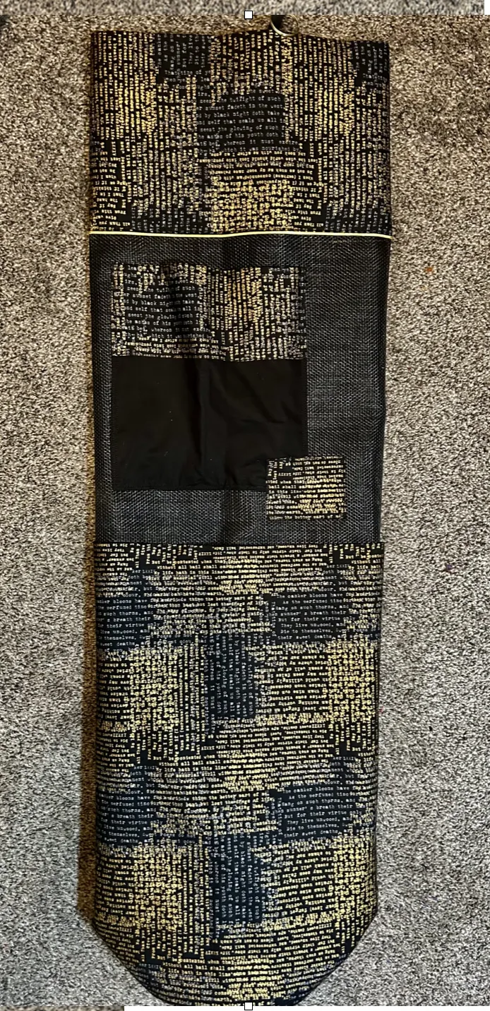 Letters in Shimmering Gold