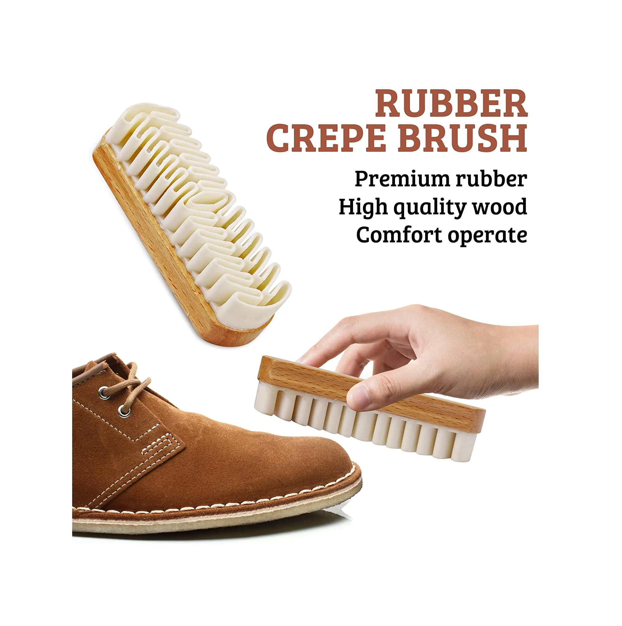 Premium Suede & Nubuck Cleaning Brush Kit by TAKAVU