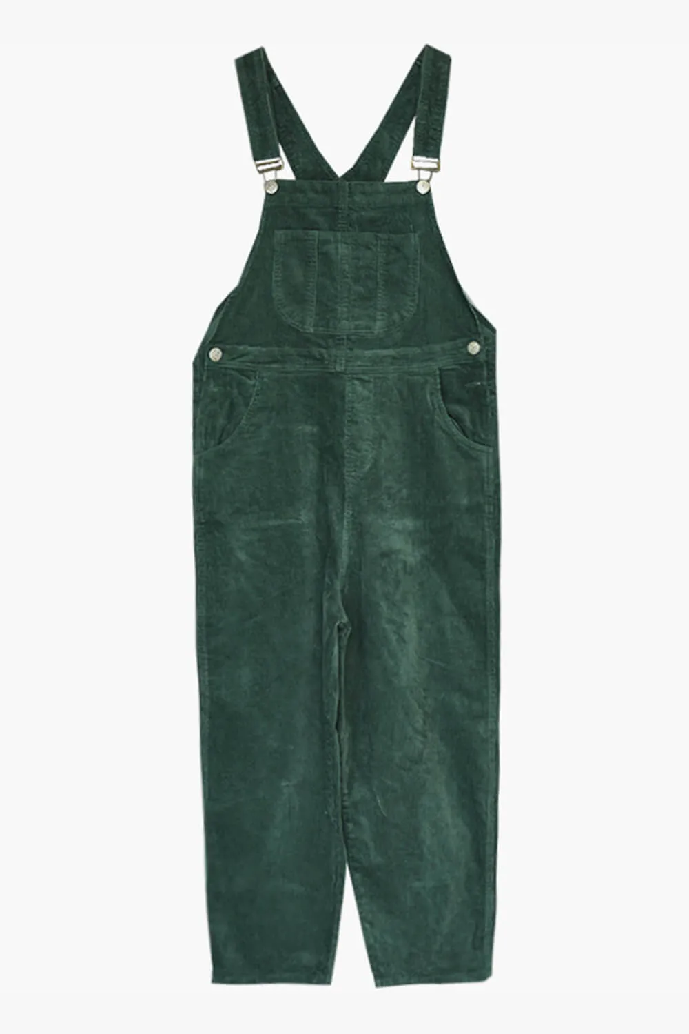 Retro Indie Aesthetic Corduroy Jumpsuit