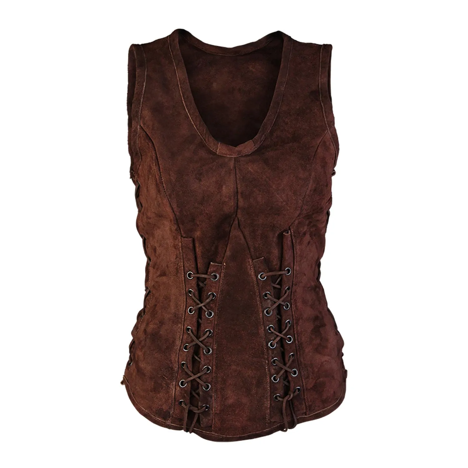 Sarina leather bodice