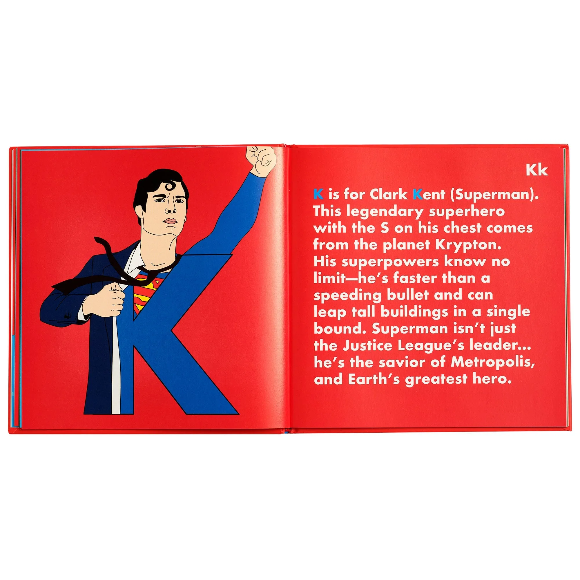 Superhero Legends Alphabet Book