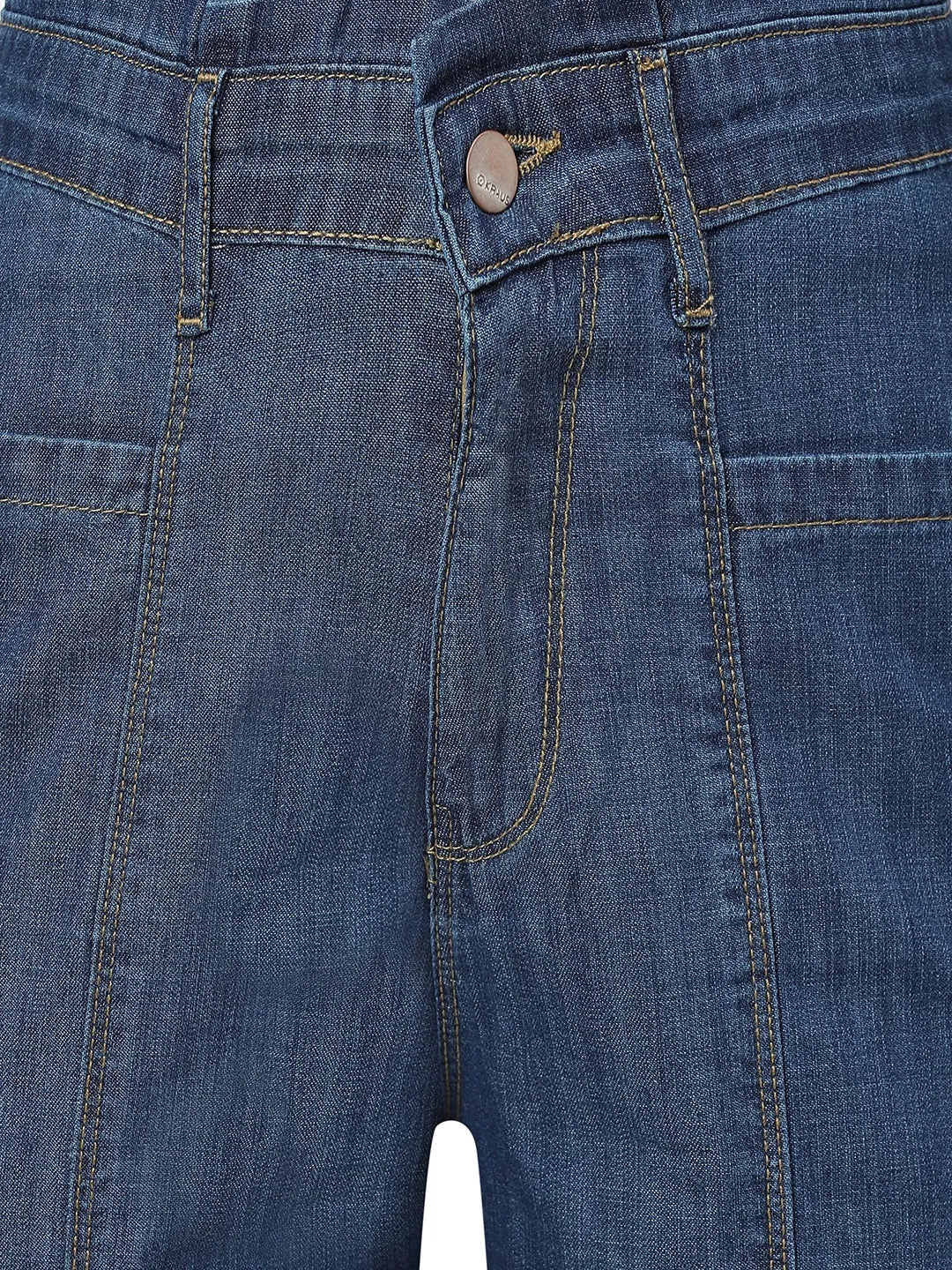 Women High-Rise Baggy Fit Jeans