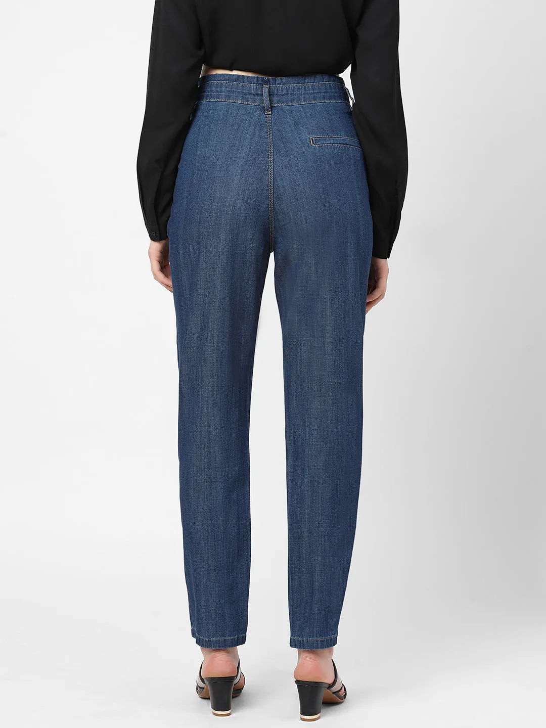 Women High-Rise Baggy Fit Jeans